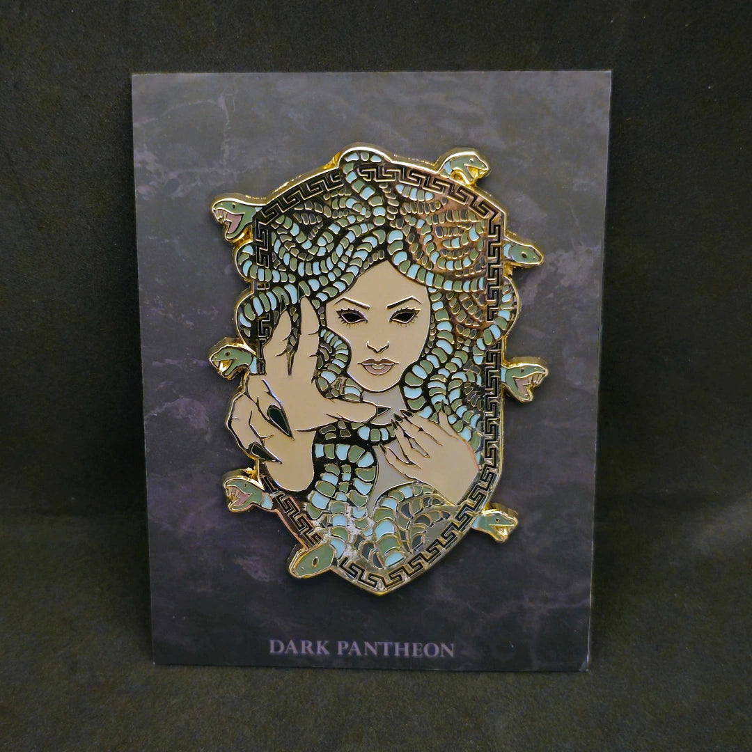 Medusa - The Gorgon Enamel Pin