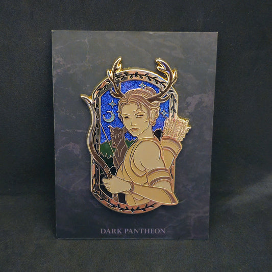 Artemis - Greek Goddess of the Hunt Enamel Pin