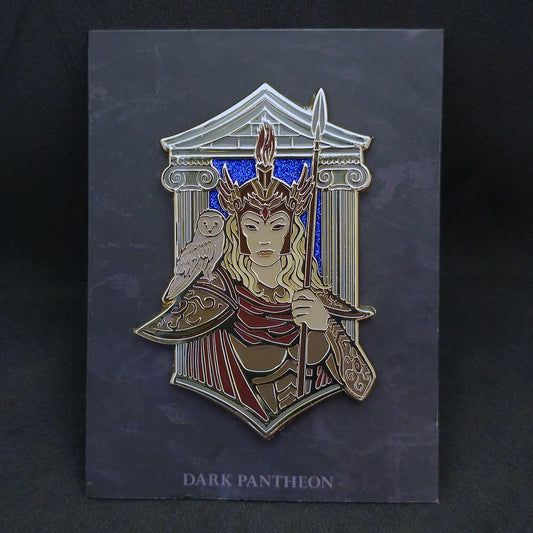 Athena - Greek Goddess of Wisdom Enamel Pin