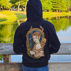 Artemis - Black Zip Hoodie