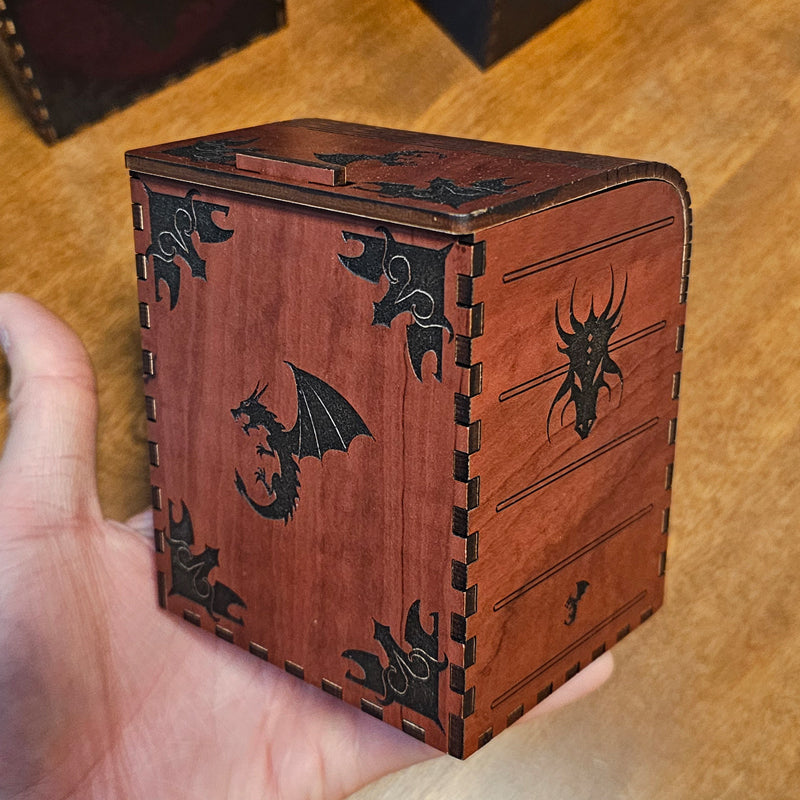 yugioh dragon deck box Custom Red Eyes Black I carved. : r/yugioh Eyes White Destiny Structure Deck Yugioh Deckbox - Blue