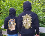 Medusa - Black Zip Hoodie