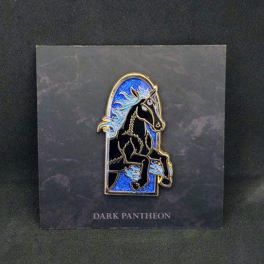 Night Mare - Dark Fantasy Horse Enamel Pin
