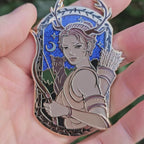Goddesses of the Dark Pantheon Full Enamel Pin Set