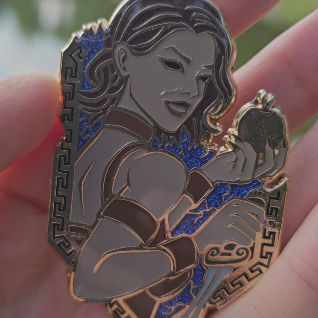 Goddesses of the Dark Pantheon Full Enamel Pin Set