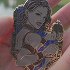 Goddesses of the Dark Pantheon Full Enamel Pin Set