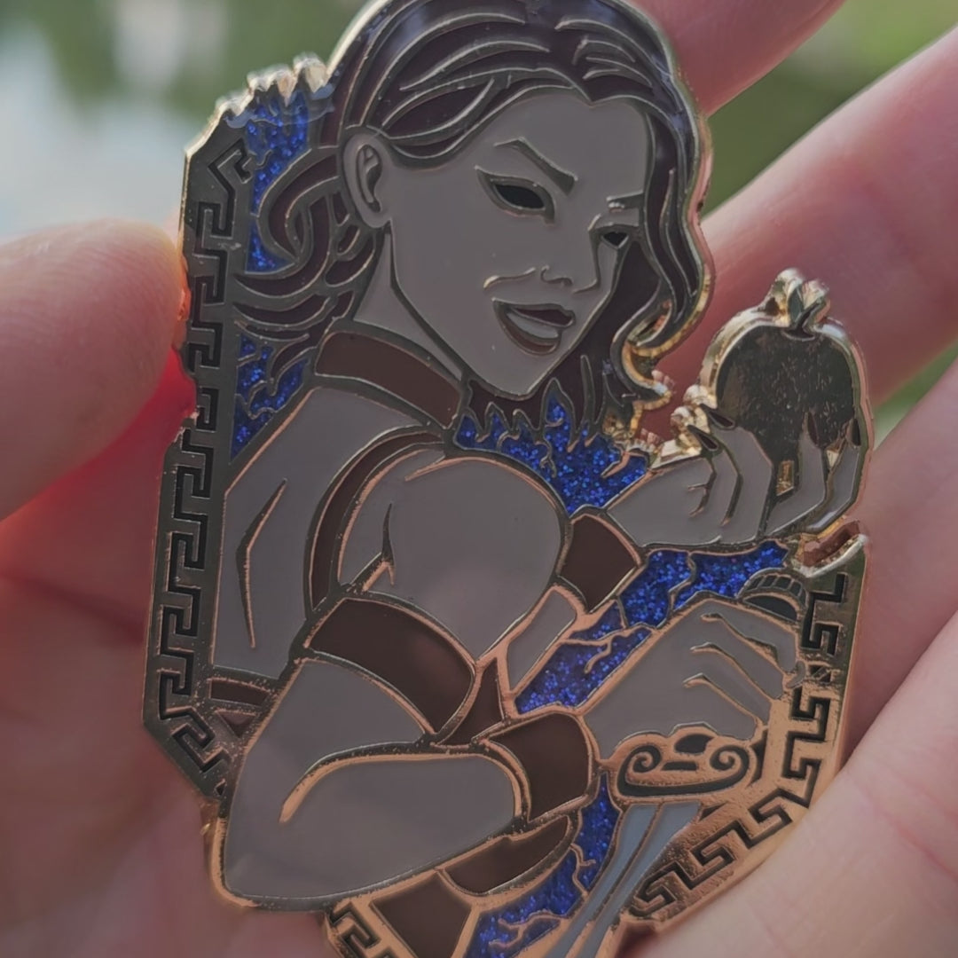 Goddesses of the Dark Pantheon Full Enamel Pin Set
