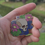 Skulls of Memento Mori Enamel Pin Set