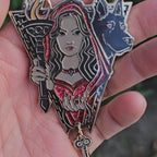 Goddesses of the Dark Pantheon Full Enamel Pin Set