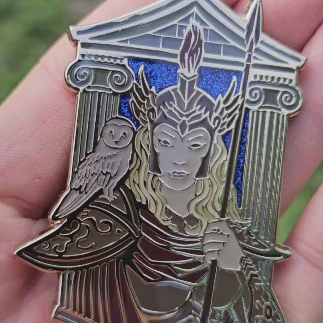Goddesses of the Dark Pantheon Full Enamel Pin Set