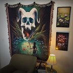 Death's Gate - Woven Tapestry Blanket