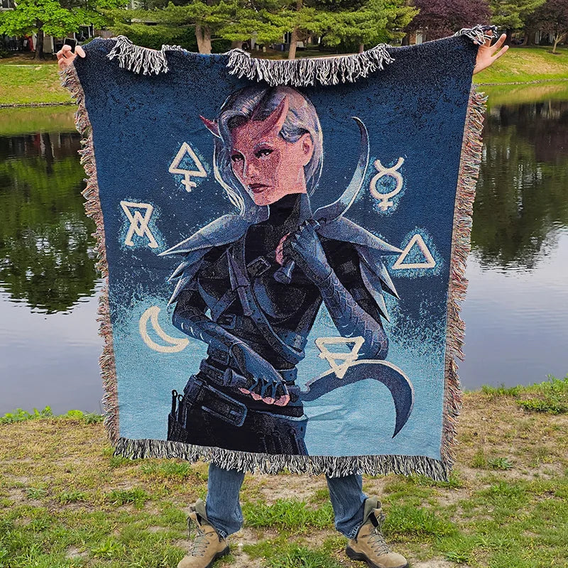 Hellborn Assassin - Woven Blankets